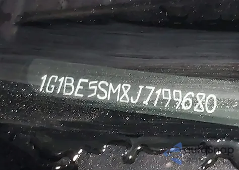 2018 Chevrolet Cruze Lt Auto из США, поврежденный, VIN 1G1BE5SM8J7199680